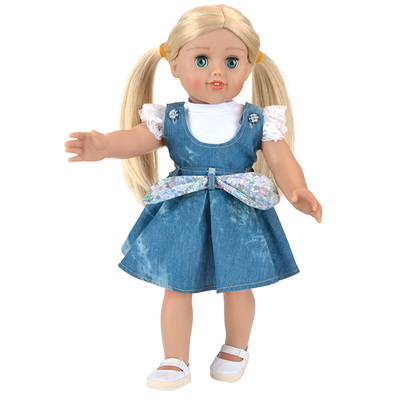 kids doll 18 inch changed dolls vinyl material american girls doll