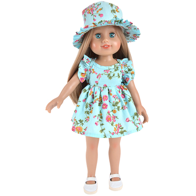 2019 fashion vinyl doll 18 inch lovely american girl doll for doll toys educational