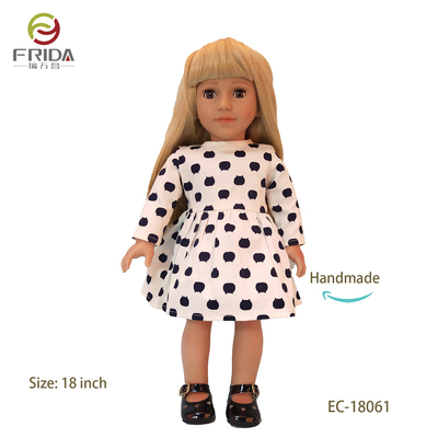 18 Inch Girl Doll New Arrival Fashionable and Handmade Doll for Kids